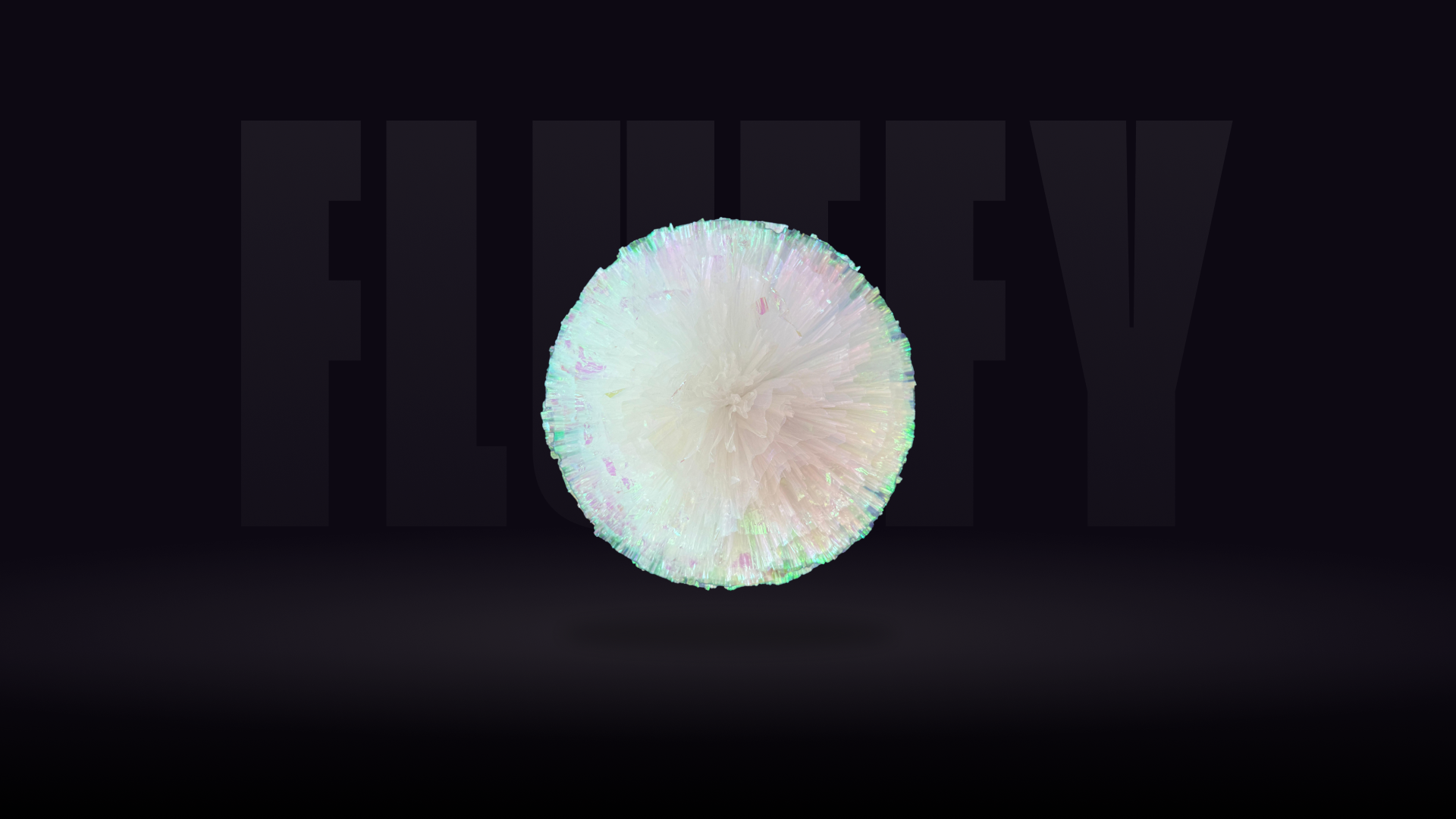 90-Fluffy All Iridescent (90)